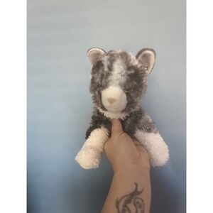 Douglas Cuddle‎ Toy Grey White Kitty Cat Plush Stuffed Animal 3722 10/2022